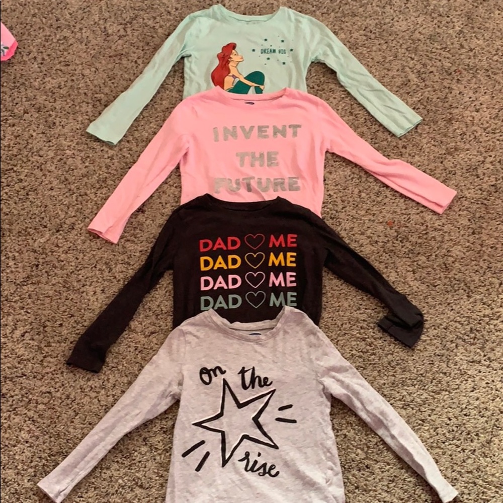4 long sleeve shirts